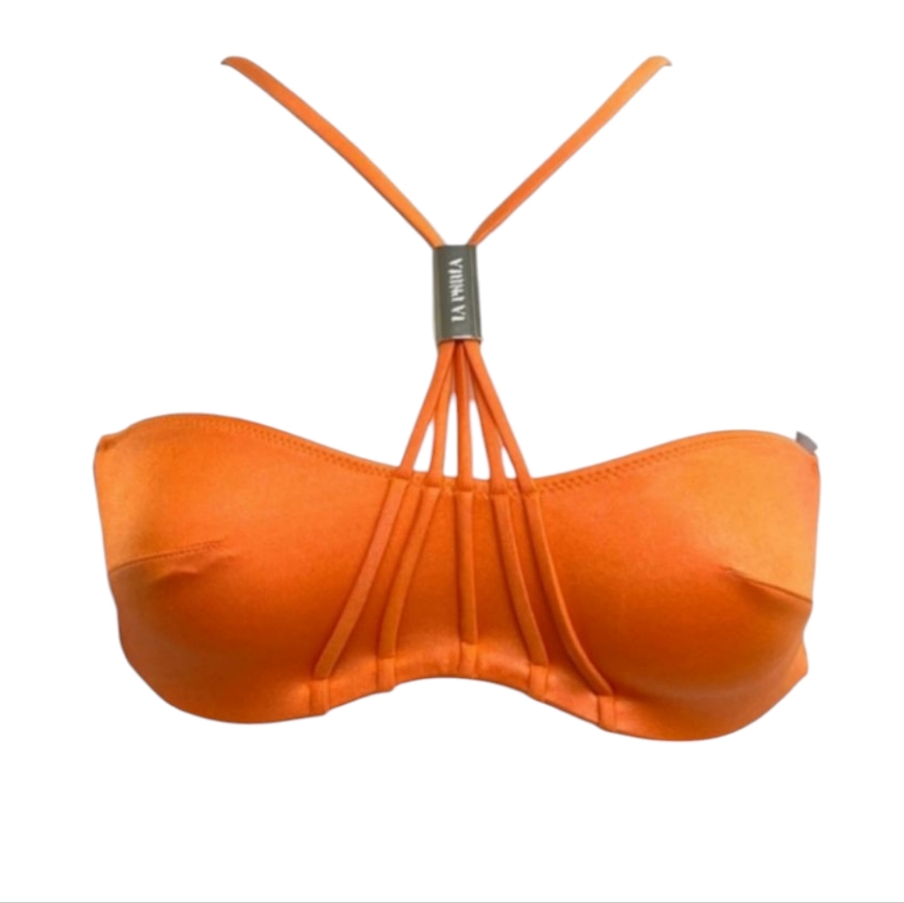 La Perla Orange Bikini Top